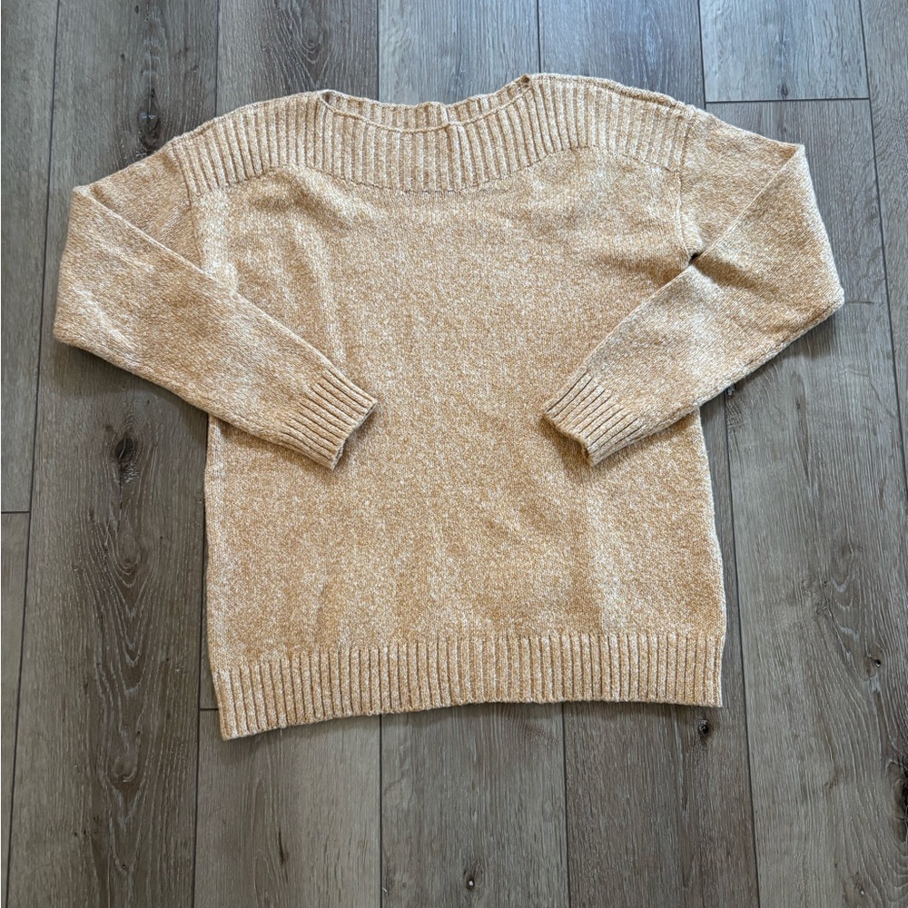 J.Jill Marled Rib-Stitched Sweater size medium tall